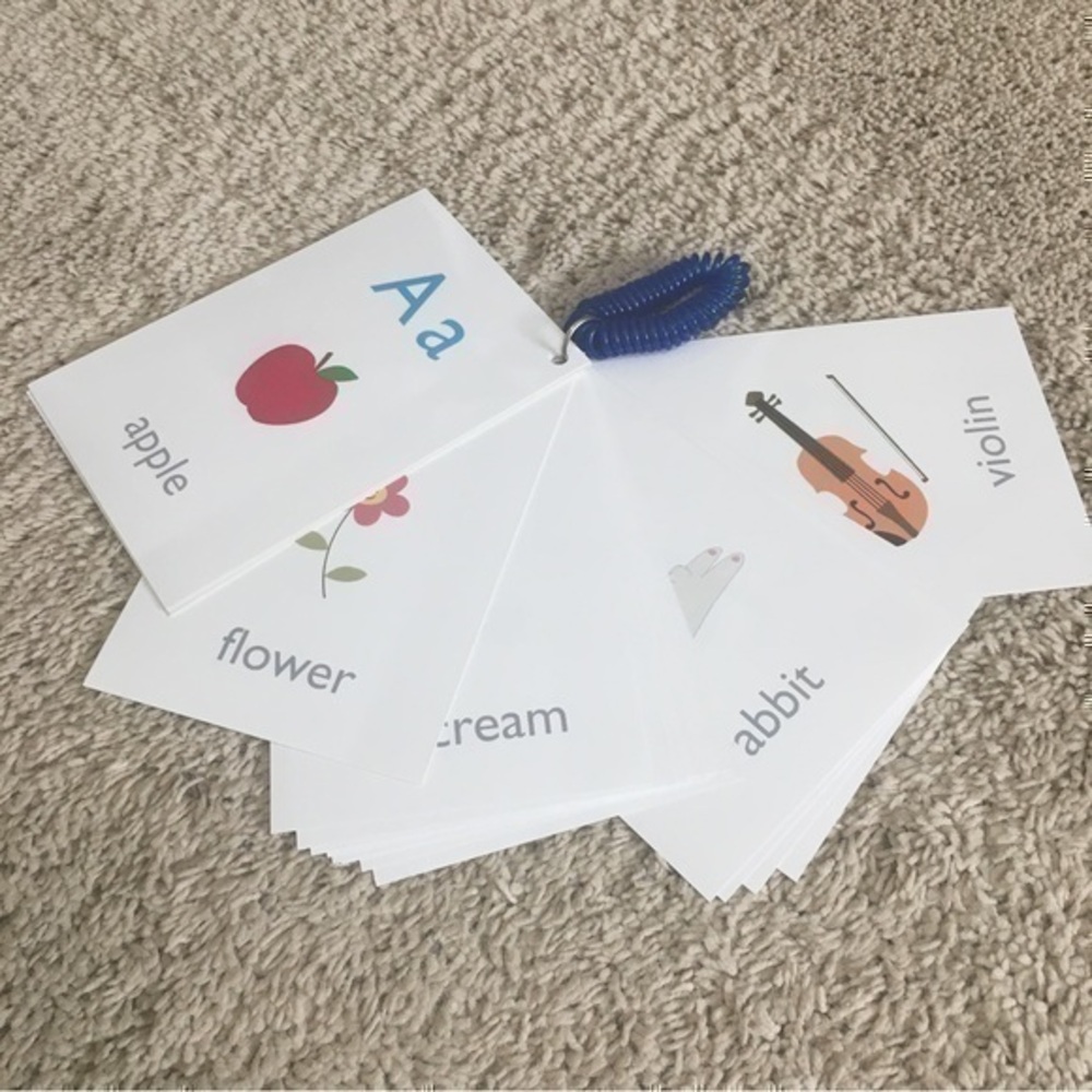 ABC flash cards